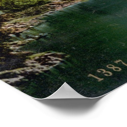 Château de Chillon Poster (Ecke)