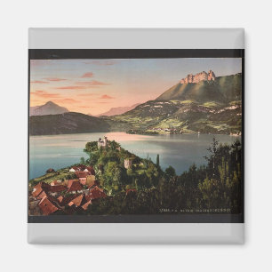 Chateau de Duingt, Annecy, Frankreich Vintages Magnet