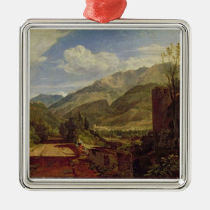 Chateau-De St. Mic Josephs Mallord William Turner Ornament Aus Metall