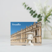Chateau de Versailles Fassade - Frankreich Postkarte (Stehend Vorderseite)