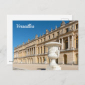 Chateau de Versailles Fassade - Frankreich Postkarte (Vorne/Hinten)