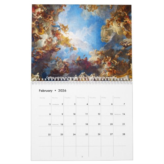 Chateau de Versailles Kalender (Feb 2026)