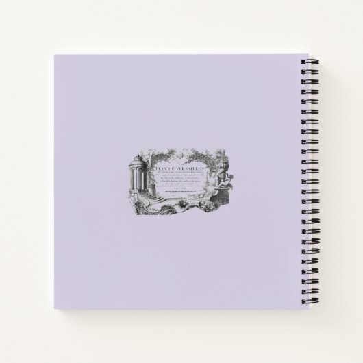 Château de Versailles Notizblock (Rückseite)