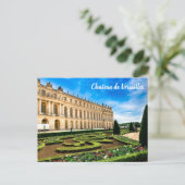 Château de Versailles Postkarte (Stehend Vorderseite)