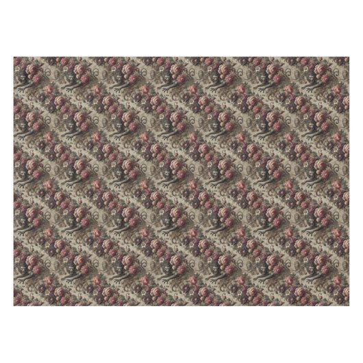 Château des Loups - Gothic Medium Print Tischdecke (Vorderseite (Horizontal))