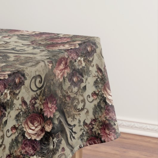 Château des Loups - Gothic Medium Print Tischdecke (Beispiel)