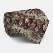 Château des Loups - Gotisch Viktorianisch Krawatte (Gerollt)