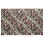 Château des Loups - Gotische Erklärung Tile Stoff (Fat Quarter (45,7 x 55,9 cm))