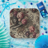 Château des Loups - Gotisches Barock Werewolf Pill Pappteller (Party)