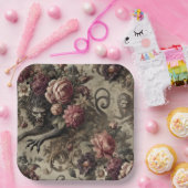 Château des Loups - Gotisches Barock Werewolf Pill Pappteller (Party)