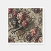 Château des Loups - Gotisches Barock Werewolf Serviette (Vorderseite)