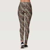Château des Loups - Gotisches Viktorianisches Deli Leggings (Rückseite)