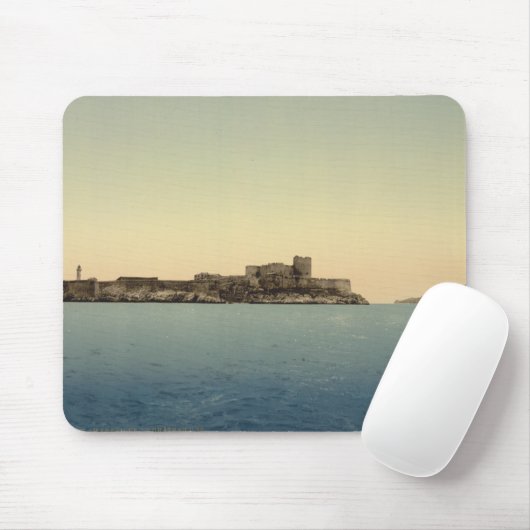 Chateau d'If, Marseille, Frankreich Mousepad (Mit Mouse)