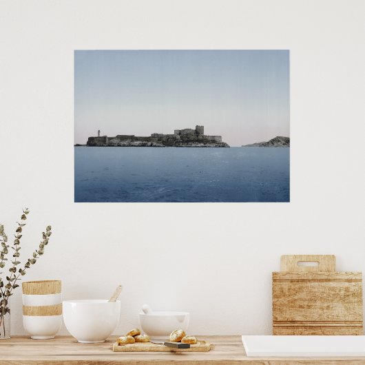 Château d'If Poster (Küche)