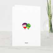 Chateau d'Oex Feiertagskarte (Rückseite)