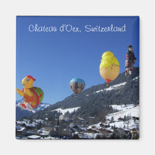 Château-d'Œx, Schweiz Magnet