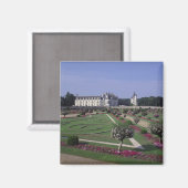 Chateau du Chenonceau, Loire Valley, Magnet (Vorderseite/Rückseite)