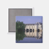 Chateau du Chenonceau, Loire Valley, Magnet (Vorderseite/Rückseite)