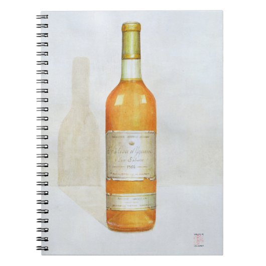 Chateau d'Yquem 2003 Notizblock (Vorderseite)