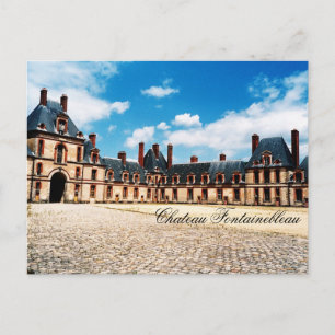 Chateau Fontainebleau, Frankreich Postkarte