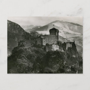 Château fort de Lourdes, Frankreich Vintag Postkarte
