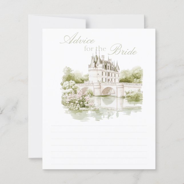 Chateau Französischer Romantikberater für die Brau (Vorderseite)