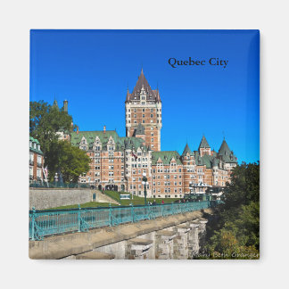 Chateau Frontenac in Quebec Magnet