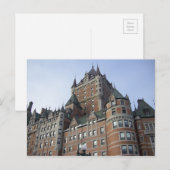 Chateau Frontenac Postcard Postkarte (Vorne/Hinten)