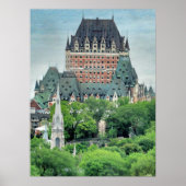 Chateau Frontenac Quebec City Poster (Vorne)