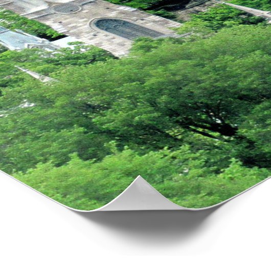 Chateau Frontenac Quebec City Poster (Ecke)