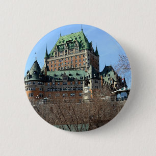 Château Frontenac, Québec, Kanada Button