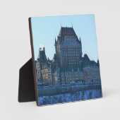 Chateau Frontenac, Quebec, Kanada Fotoplatte (Vorderseite)