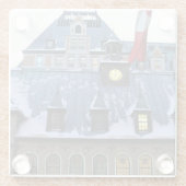 Chateau Frontenac, Quebec, Kanada Glasuntersetzer (Rückseite)