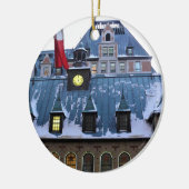 Chateau Frontenac, Quebec, Kanada Keramik Ornament (Links)