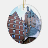 Chateau Frontenac, Quebec, Kanada Keramik Ornament (Links)
