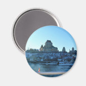 Chateau Frontenac, Quebec, Kanada Magnet (Vorderseite/Rückseite)