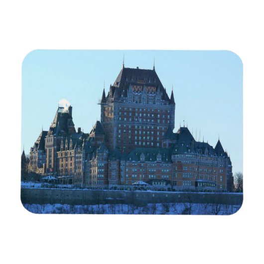 Chateau Frontenac, Quebec, Kanada Magnet (Horizontal)