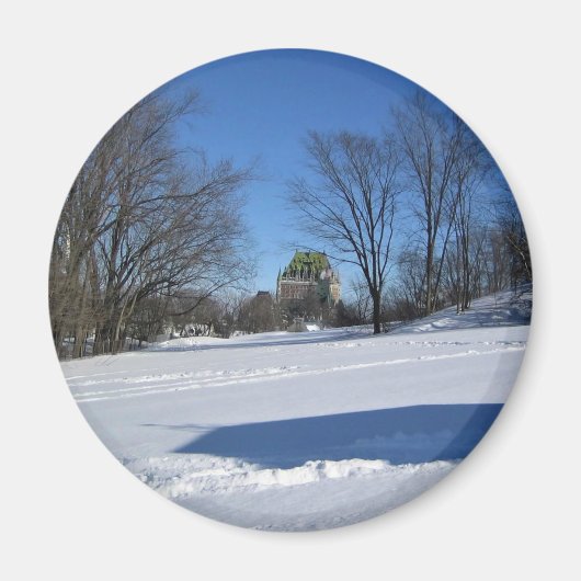 Chateau Frontenac, Quebec, Kanada Magnet (Vorne)