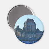 Chateau Frontenac, Quebec, Kanada Magnet (Vorderseite/Rückseite)