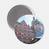 Chateau Frontenac, Quebec, Kanada Magnet (Vorderseite/Rückseite)