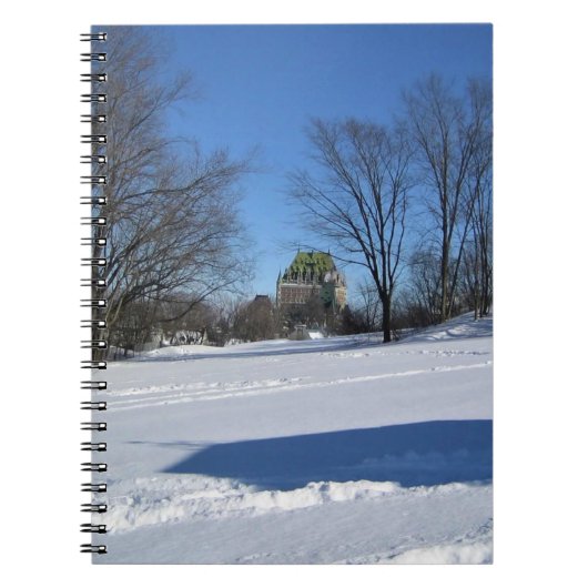 Chateau Frontenac, Quebec, Kanada Notizblock (Vorderseite)