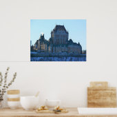 Chateau Frontenac, Quebec, Kanada Poster (Küche)