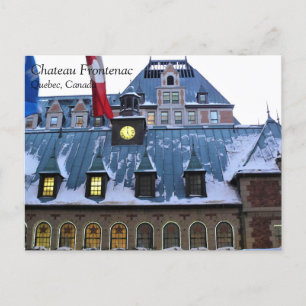 Chateau Frontenac, Quebec, Kanada Postkarte
