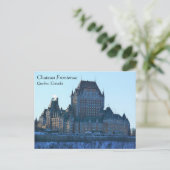 Chateau Frontenac, Quebec, Kanada Postkarte (Stehend Vorderseite)