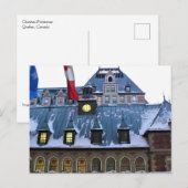 Chateau Frontenac, Quebec, Kanada Postkarte (Vorne/Hinten)