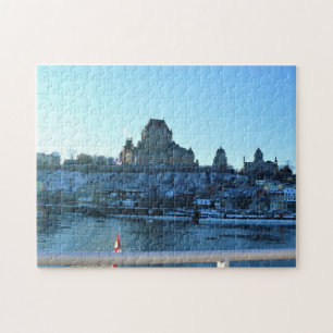 Chateau Frontenac, Quebec, Kanada Puzzle
