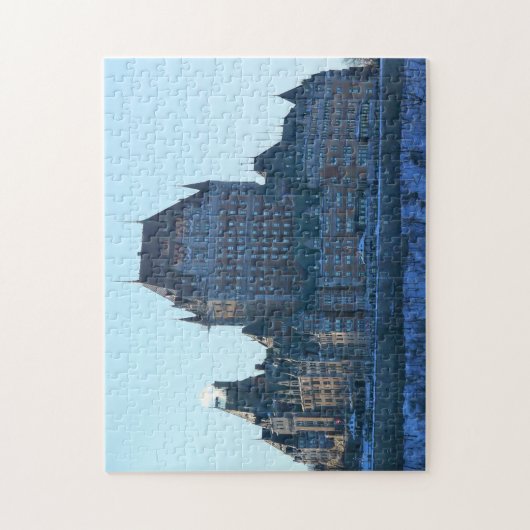 Chateau Frontenac, Quebec, Kanada Puzzle (Vertikal)