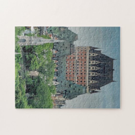 Chateau Frontenac, Quebec, Kanada Puzzle (Horizontal)