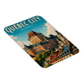 Château Frontenac Québec Stadt Magnet (Rechte Seite)