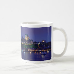 Chateau Frontenac Schloss-Hotel-Nacht Québec-Stad Kaffeetasse